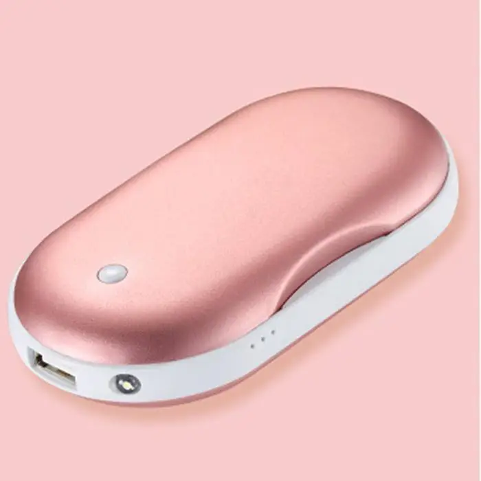 8000 mah 2 в 1 power Bank Теплый ручной Po вибрационный массаж внешний аккумулятор