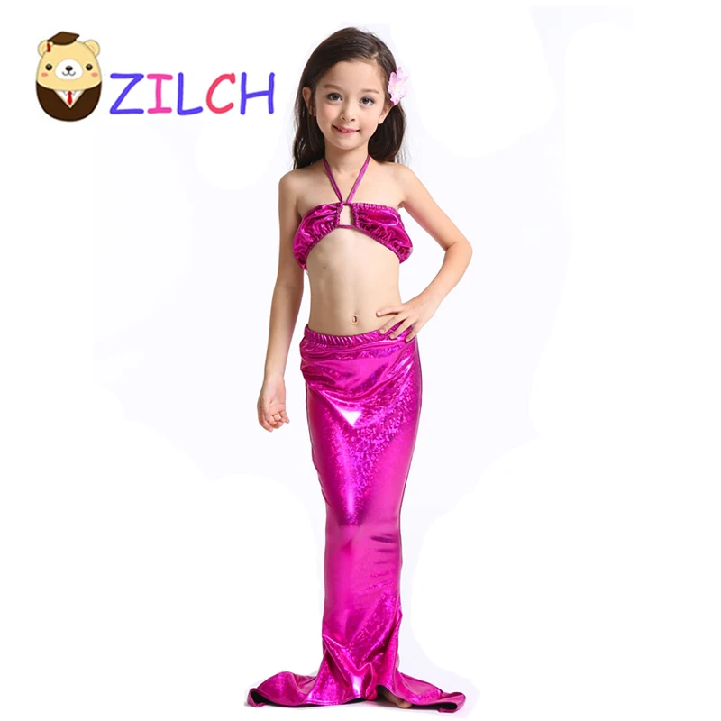 Детский костюм Русалочки Ариэль купальный с хвостом для девочек | Детская одежда