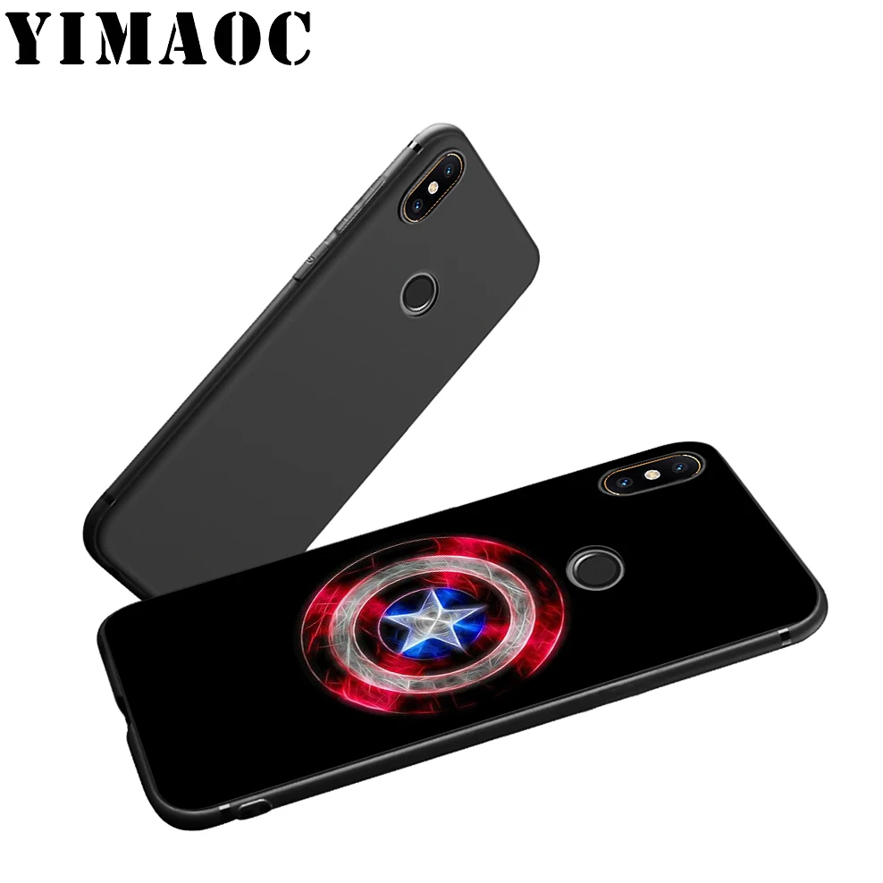 Мягкий силиконовый чехол YIMAOC для Xiaomi Redmi Note 9 Mi 8 Se 7 6 6A A1 A2 4X 4A 5A 5 MAX 3 MiA1 |