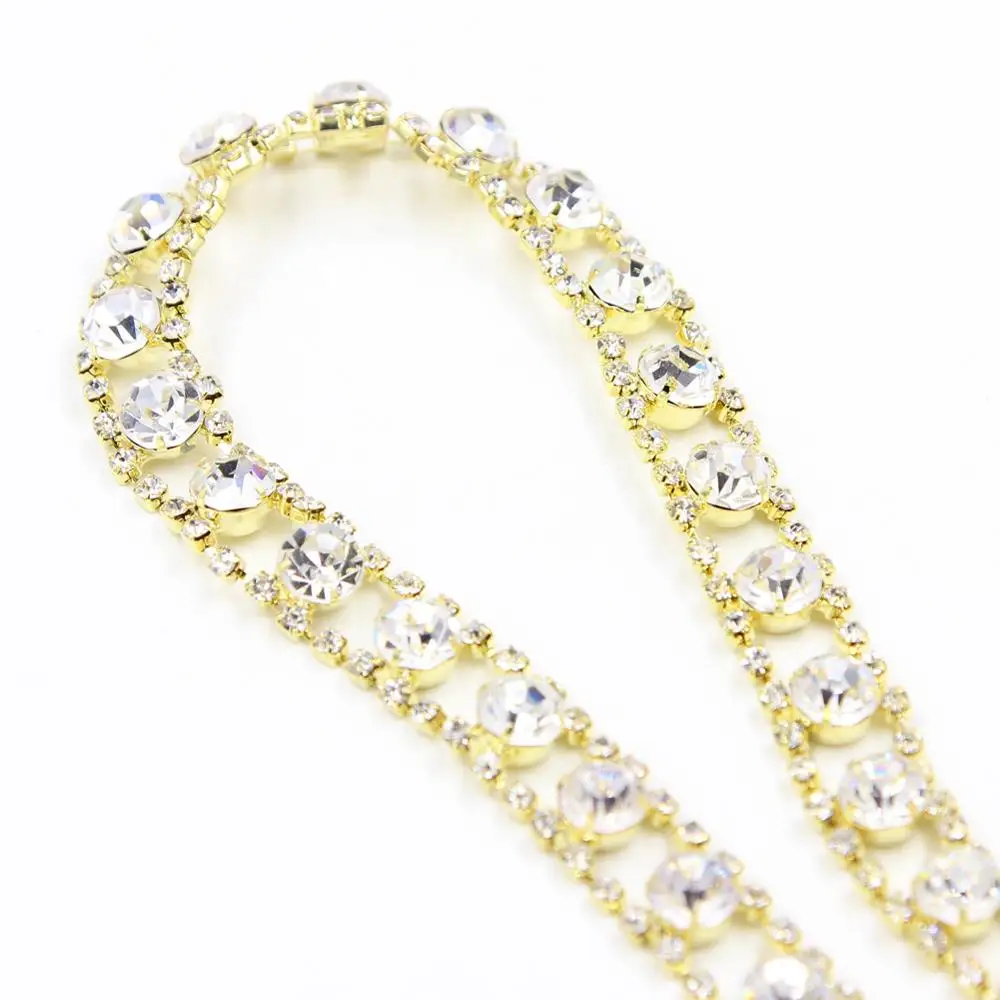 5 ярдов Заводская поставка оптовая продажа простая цепочка для свадебной обуви |