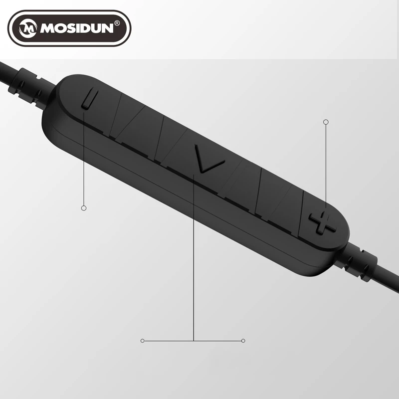 Беспроводные Bluetooth наушники Mosidun Спортивная гарнитура с отличными басами