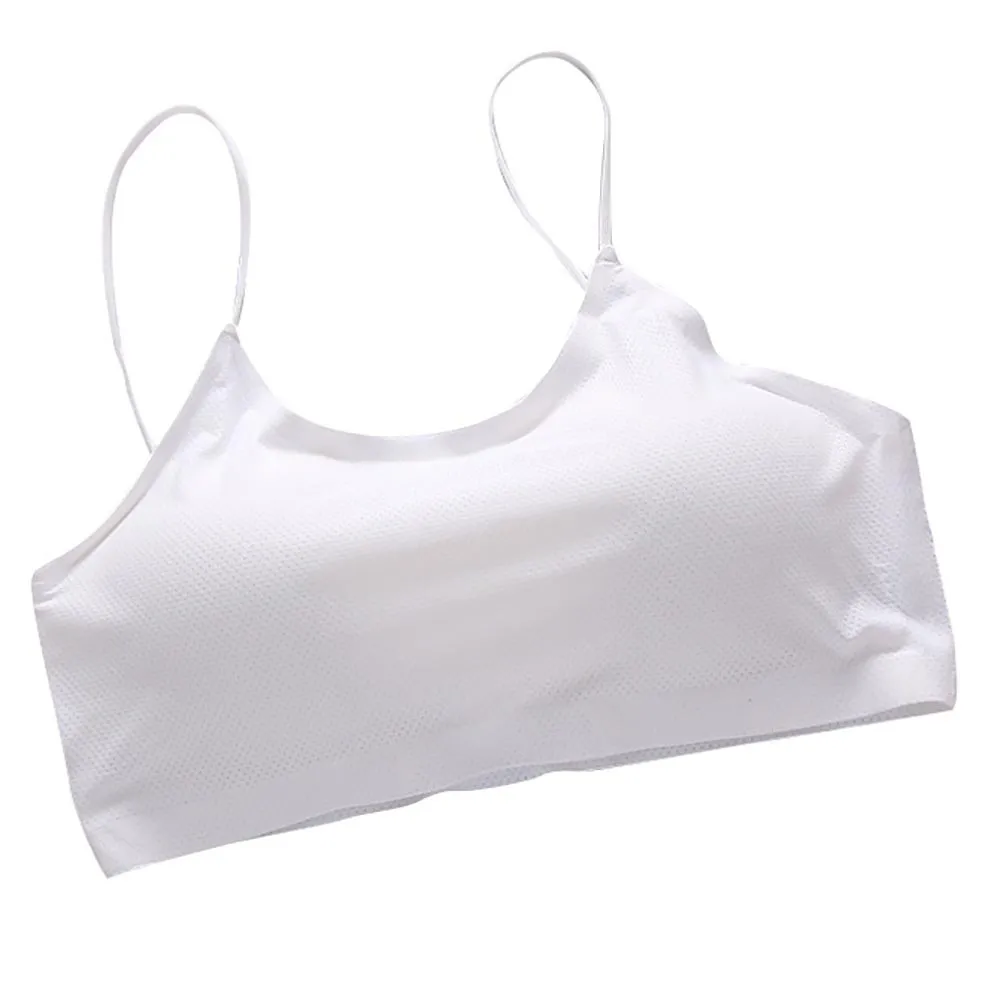 Women Solid Bras Push Up Bra Sexy Top Vest Breathable Chest Pad Wearing Sports Underwear Comfortable breathable B1 | Женская одежда