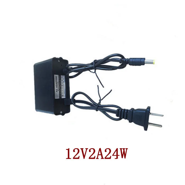12V 2A 24W водонепроницаемый адаптер питания для камеры наблюдения внешний источник