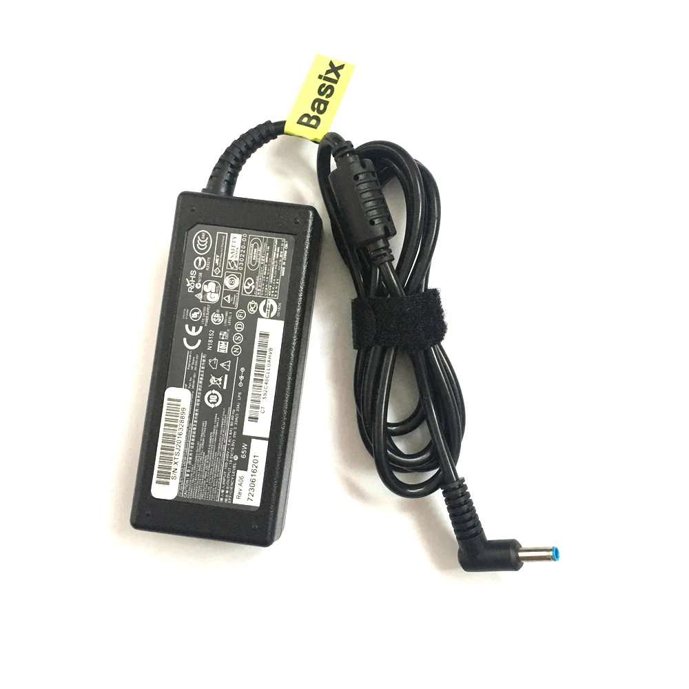 Оригинальное зарядное устройство 65 Вт переменного тока для HP Pavilion 15 ac143wm ac161nr ac163nr