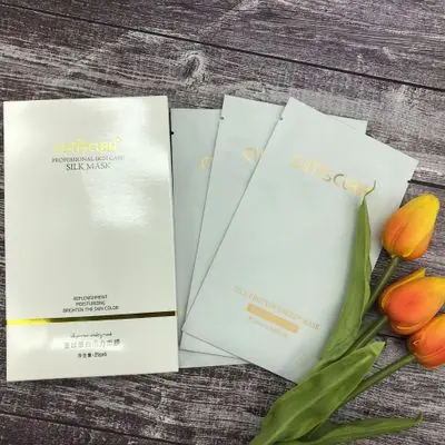 Отбеливающая питательная и увлажняющая Шелковая Маска SN Protein vitality 6 pacs | Красота