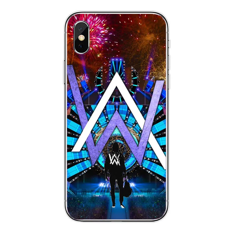 TPU Алан Уокер Мягкий силиконовый чехол для телефона для iPhone 8 7 6 6S Plus 4 5 6 7 8 X XS XR XMAX прозрачный ТПУ чехол Fundas - Цвет: TPU