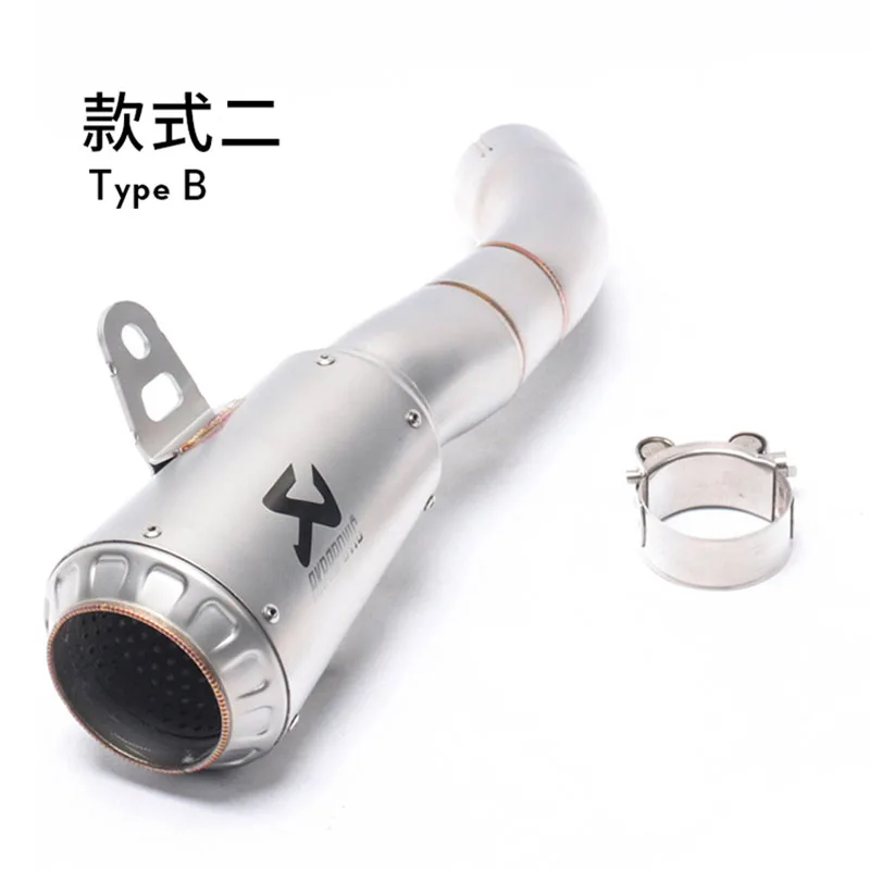 Красный TKOSM мотоцикл Запчасти слипоны выхлопной для Yamaha YZF-R3 YZF-R25 MT-03 MT03 YZF R3 R25 - Цвет: Красный