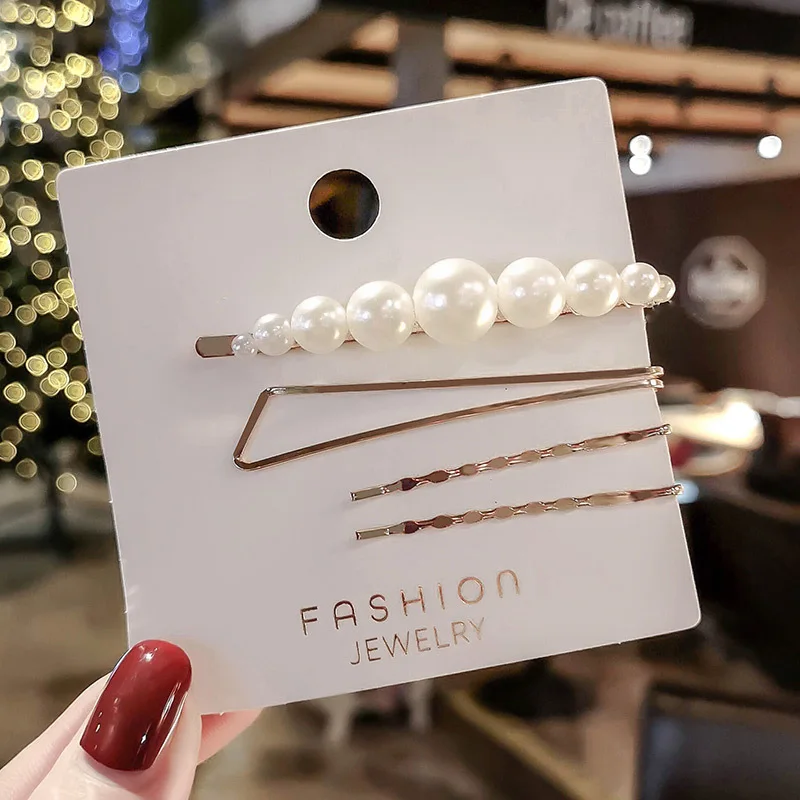 Женская металлическая заколка для волос аксессуары |