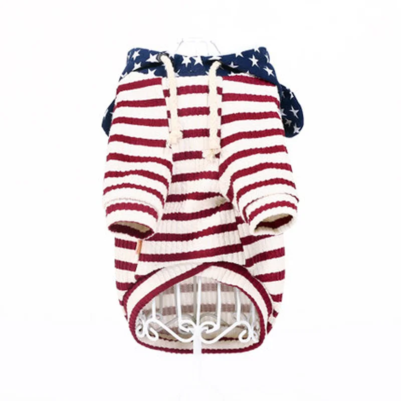 HOOPET Одежда для собак Тедди одежда с двумя ногами свитер футболка кошки на весну и