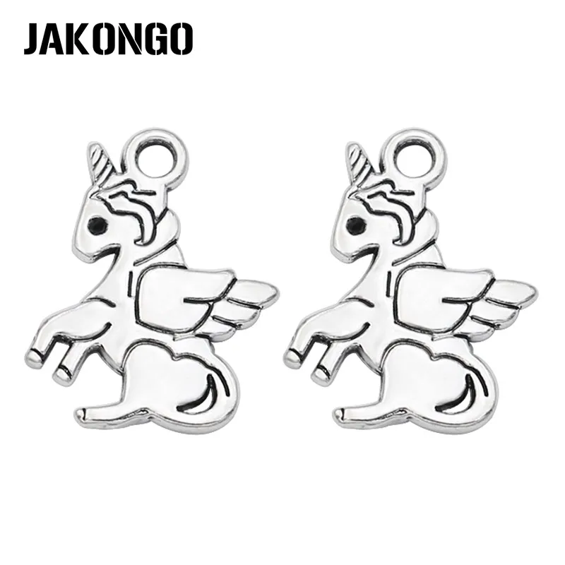 JAKONGO 20 шт античное серебряное покрытие для изготовления ювелирных изделий