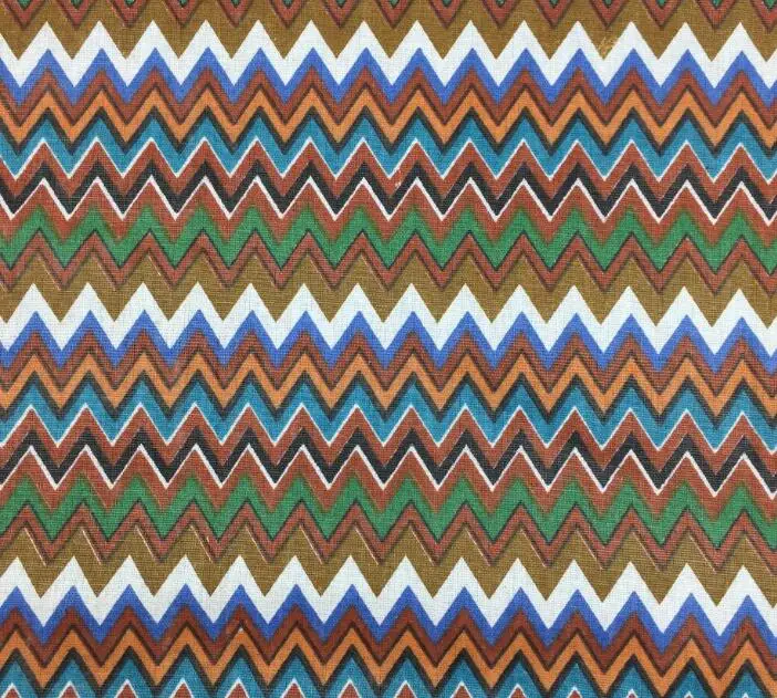 150 см X 50 Розничная продажа хлопчатобумажная льняная ткань с фольклорным принтом