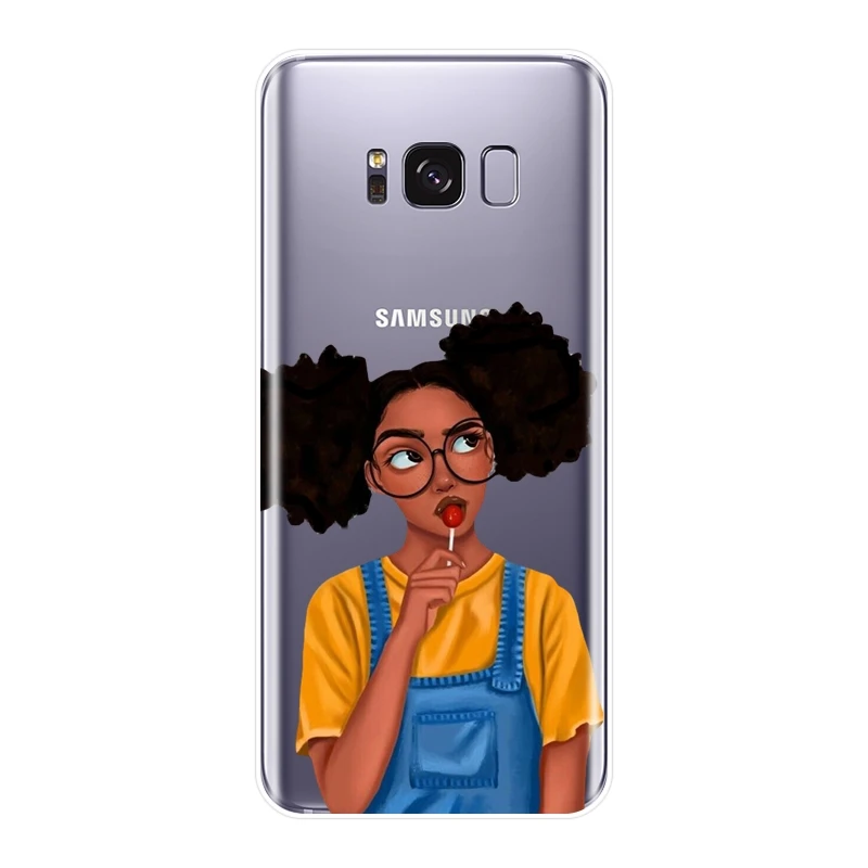Чехол для телефона Samsung Galaxy Note 9 8 5 4 мягкий силиконовый черный чехол-накладка S8 S9