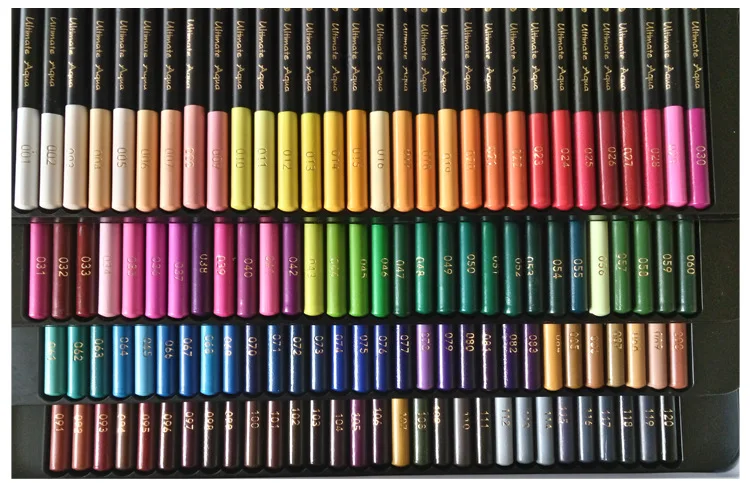 120 цветных карандашей aquarela lapis de cor профессиональный набор акварельных цветов