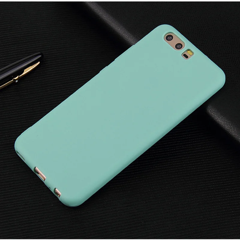 Матовый Силиконовый мягкий ТПУ чехол для Huawei P8 Lite 2017 P9 P10 P20 lite Plus Nova Honor 6C 6A 6X 8 9 mate 10