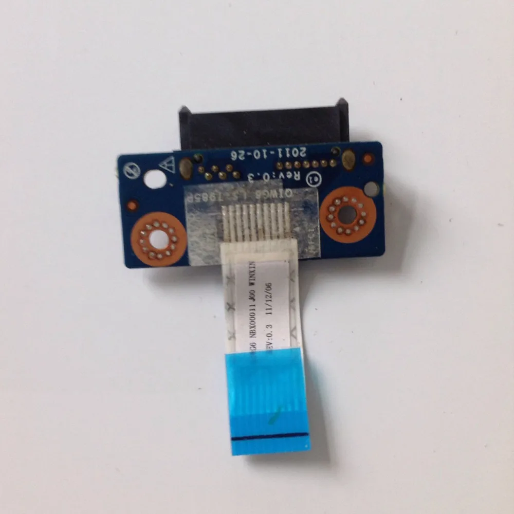 Новый оригинальный разъем SATA для оптического привода с кабелем Lenovo IdeaPad G585 N585 P/N