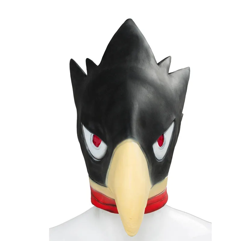 Coshome Boku no Hero Academia My Tokoyami Fumikage карнавальный костюм маска плащ шлем с головой птицы