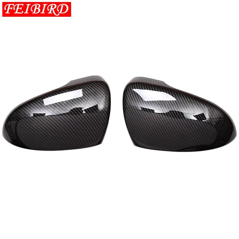 Накладка на боковые зеркала заднего вида из углеродного волокна для Hyundai Tucson 2016
