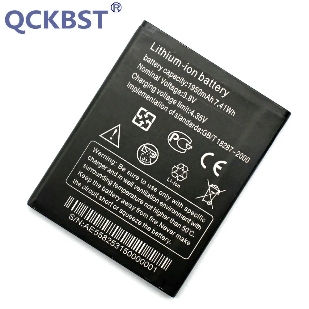 QCKBST 1950mAh батарея для THL T5 T5s DNS S4705 4705 телефон оригинальные сменные батареи в