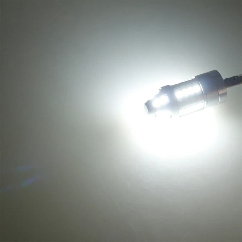 Keyecu 2x12V 3156 6000K 30SMD 3030 Белый супер яркий противотуманный светильник дневной ходовой