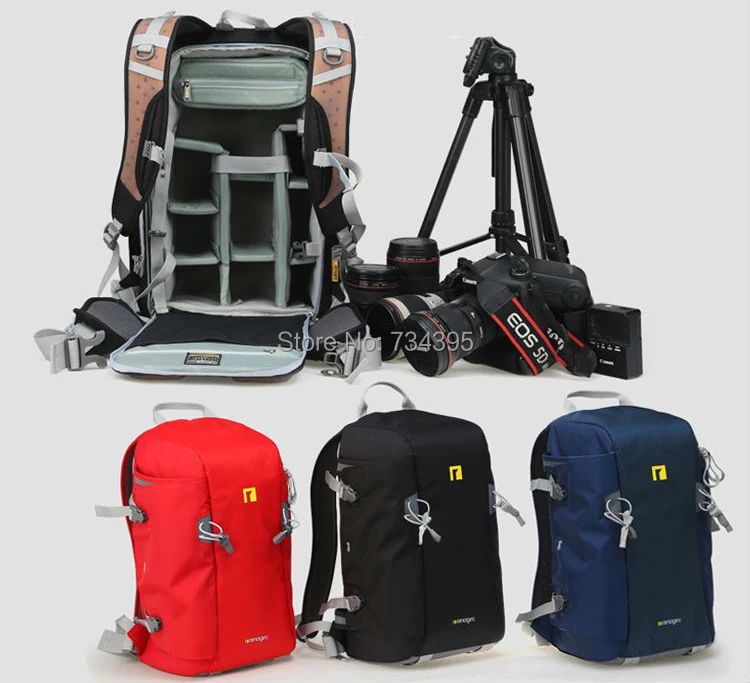 Large Size Professional Anti-theft Digital SLR/DSLR Camera Backpack Waterproof Photo Video Bag Case daily pack For Canon Nikon |