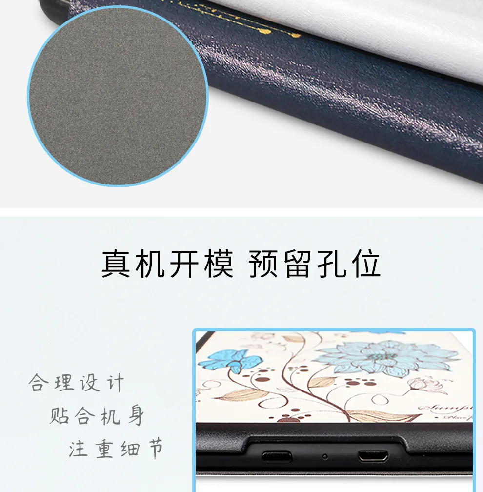 Gligle кожаный чехол для Amazon kindle paperwhite 4 Чехол для электронной книги оболочка+ пленка для экрана+ стилус