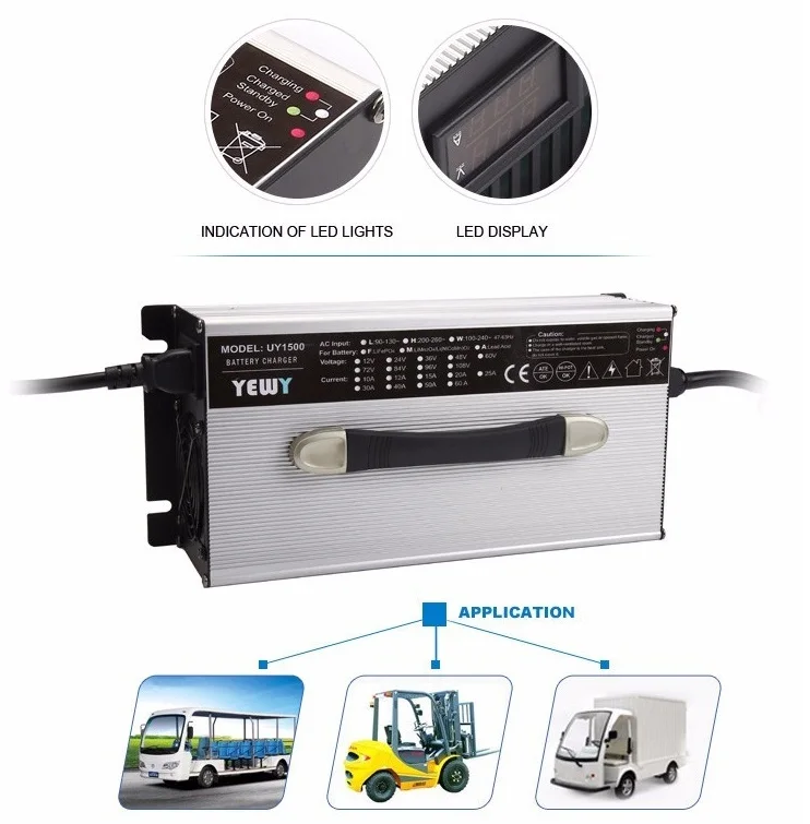 

Зарядное устройство для свинцово-кислотных аккумуляторов, 48 В, 20 А, 1200 Вт