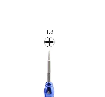 UANME 1 шт. прецизионный Магнитный шуруповерт T2 T3 T4 T5 T6 0,8 Torx 1,3 1,5 Phillips для iPhone samsung huawei Vivo инструмент для ремонта - Цвет: As picture shows-3