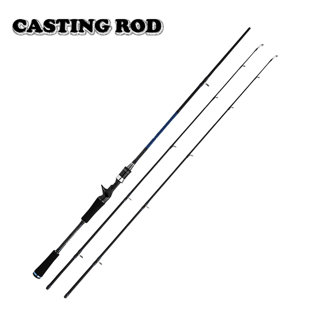 Casting Type Спиннинговое удилище для удочки JOHNCOO, 1,8 м, 2,1 м, 2,4 м, мощность m, MH, карбоновое удилище, 2 секции, волоконное рыболовное удилище - Цвет: Casting Type