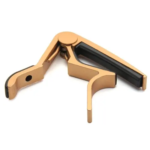Зажим ключ триггер Capo для акустической классической электрогитары (Золотой)|capo