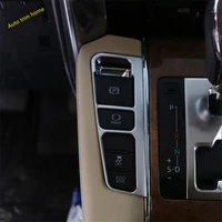 lapetus electric hand parking brake button cover trim abs fit for toyota alphard vellfire ah30 2016 2019 auto accessories