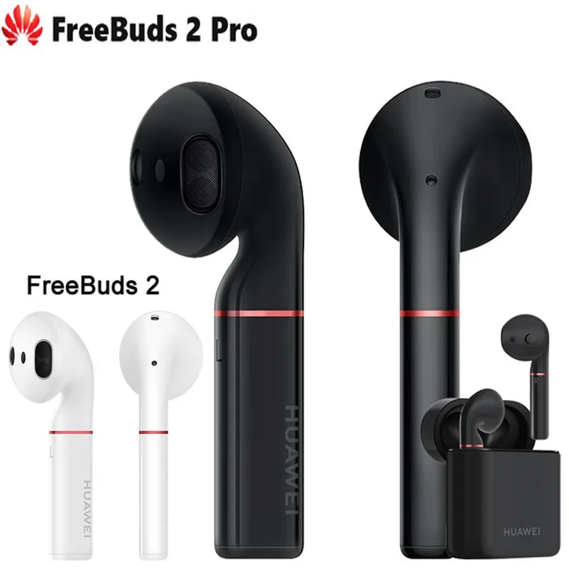 Новинка HUAWEI FreeBuds 2 Pro Freebuds 2 Наушники Тип C Bluetooth беспроводная водонепроницаемая гарнитура с двойным управлением