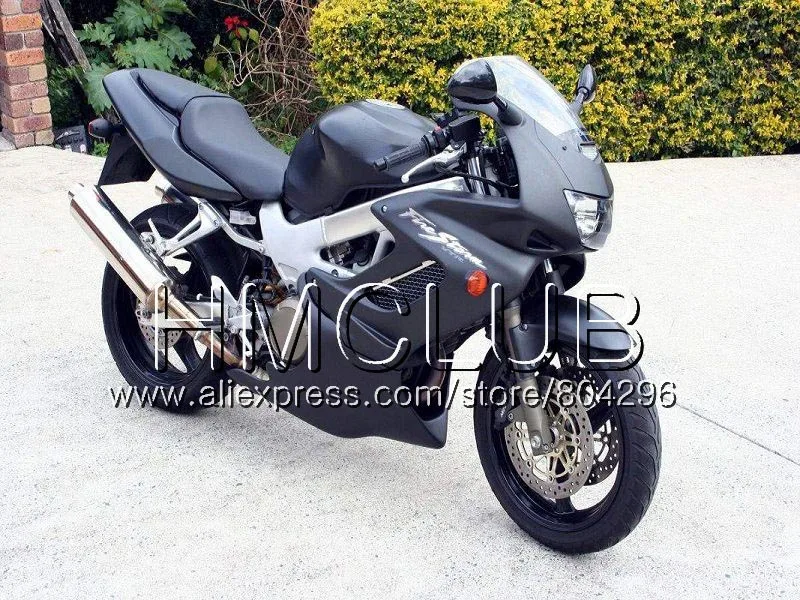 No. 18 Matte black Корпус для HONDA SuperHawk VTR1000F красный белый 97 02 03 04 05 77HM14 VTR 1000 F 1000F VTR1000 F 1997 2002 2003 2004 2005 обтекатель - Цвет: No. 18 Matte black