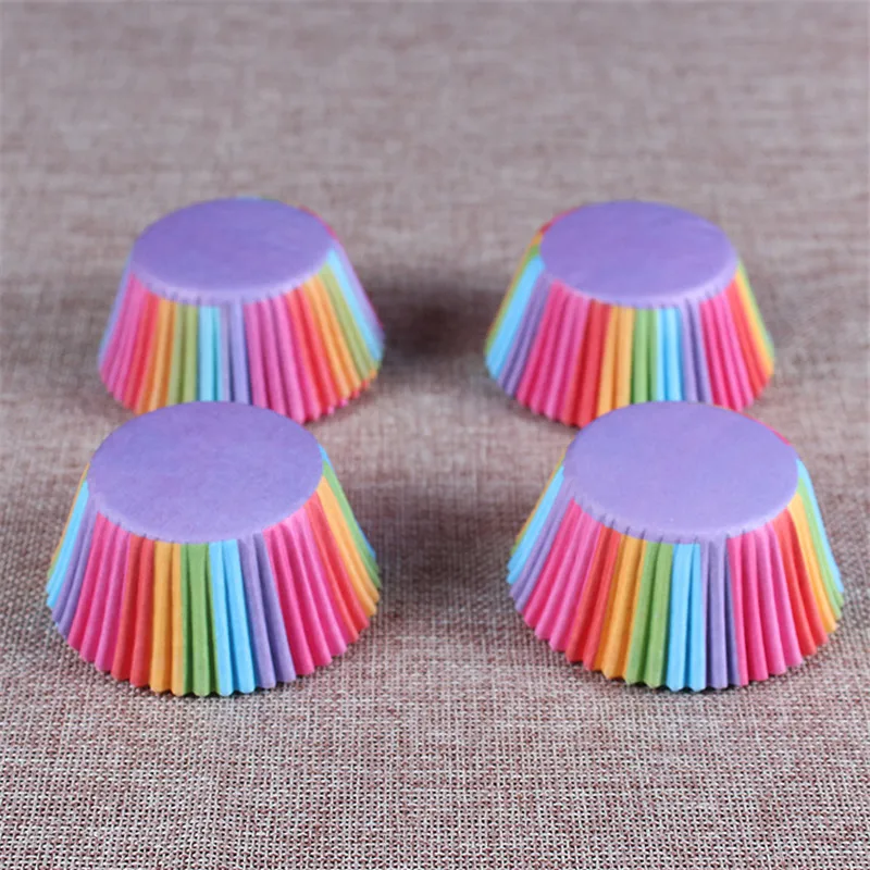 50 шт. бумажные стаканчики для маффинов капкейков поднос шоколадного торта на