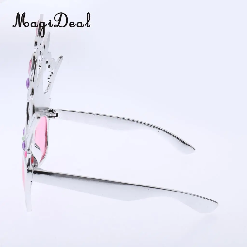 Модные серебристые солнцезащитные очки MagiDeal в форме короны для искусственных