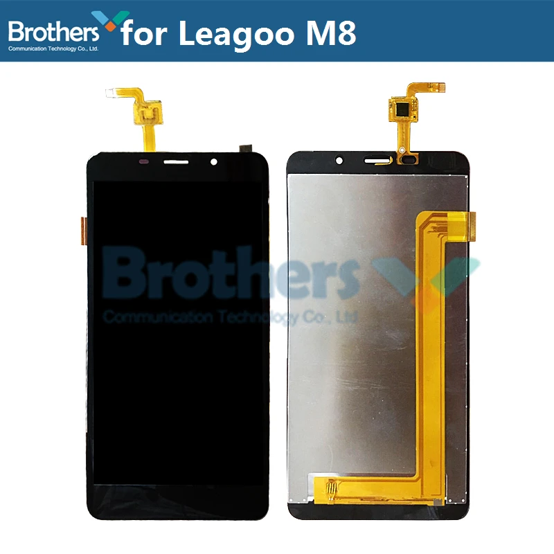 ЖК экран для Leagoo M8 дисплей в сборе сенсорный дигитайзер запасная часть телефона