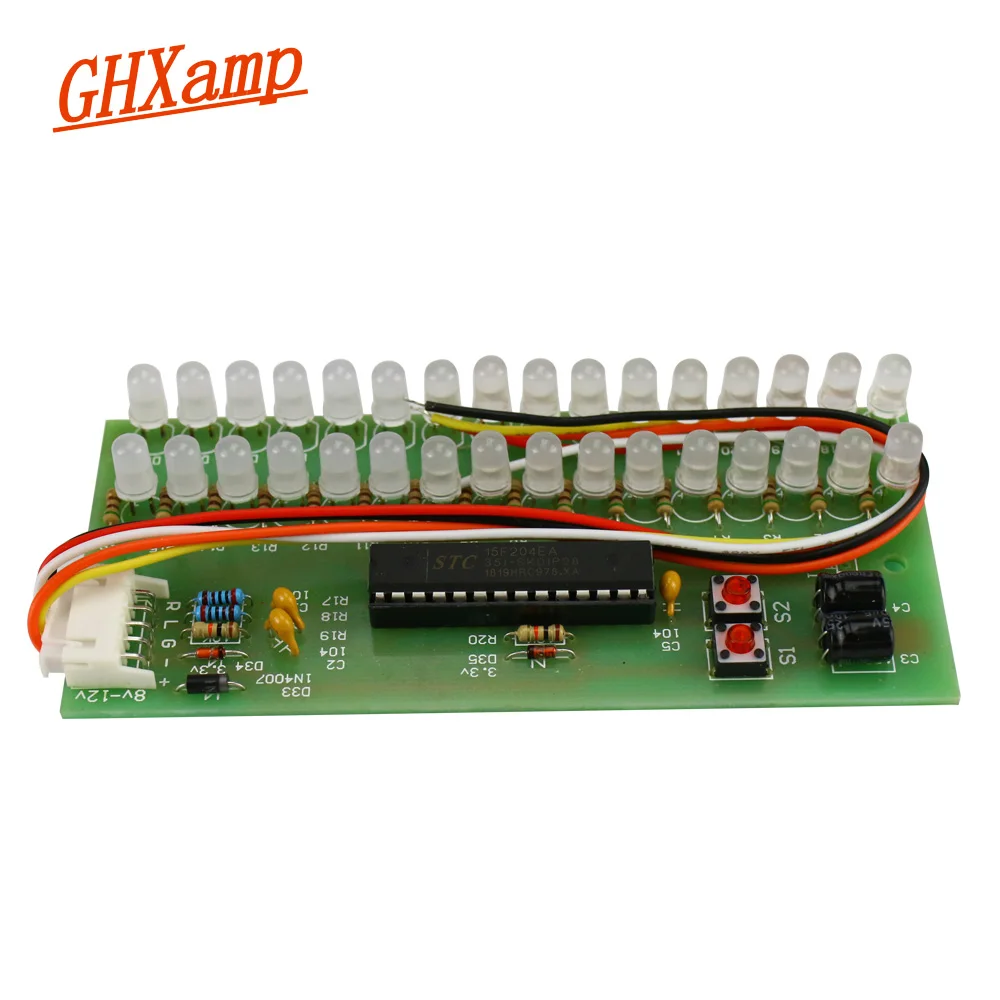 GHXAMP RGB аудио индикатор музыка спектр ритм уровень светильник поддерживает