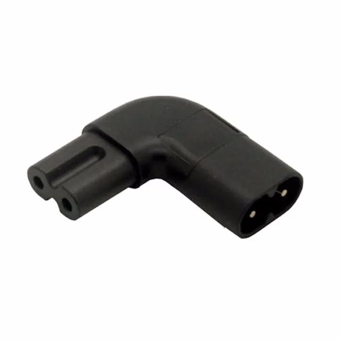 Figure 8 IEC 320 IEC320 iec C7 to C8 90 Degree Left &amp Right Angled AC Power Adapter Male Female Extension connector | Компьютеры и