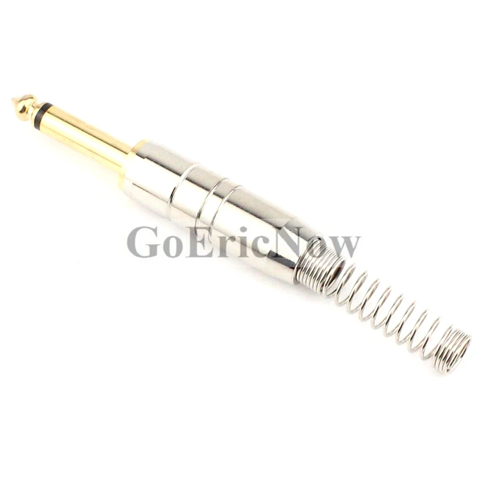 20 pcs Goldplated 6.35mm 6.5mm Audio Mono Connector Adapter Plug | Обустройство дома