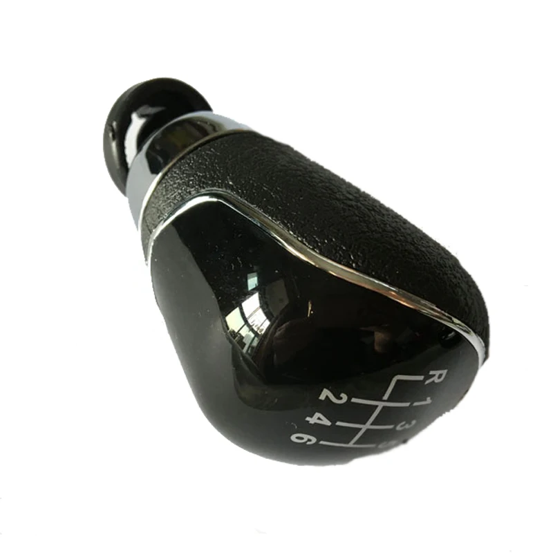 6 Speed black Ручка переключения передач 5 передач 6 скоростей руководство для Ford Focus 2 MK2 FL MK3 MK4 MK7 Mondeo GALAXY FIESTA автомобильный Стайлинг - Название цвета: 6 Speed black