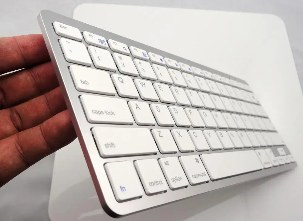 Перезаряжаемая Беспроводная Bluetooth клавиатура для Macbook ipad iphone android 4 0 Windows планшета