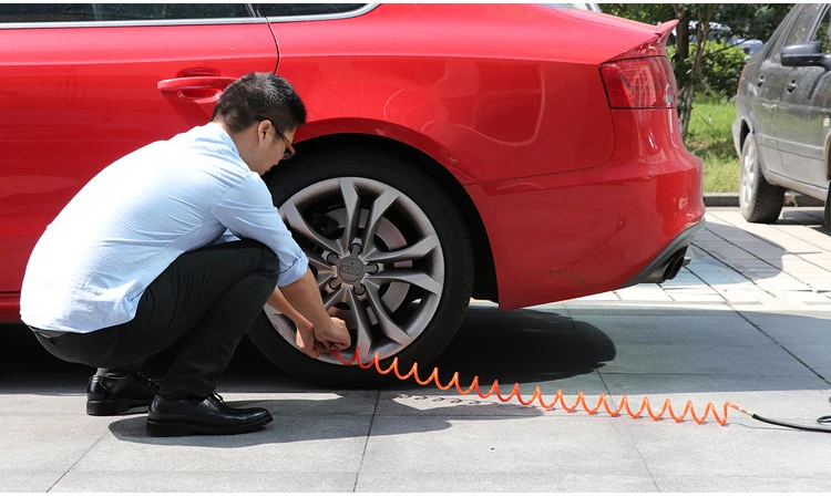 220 В Бытовой Воздушный компрессор Портативный надувной насос для баскетбола