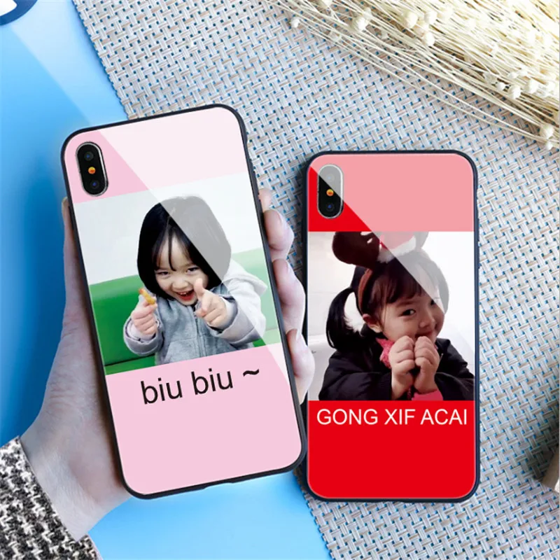 Мода Закаленное Стекло чехол для Xiaomi Mi A2 пары телефона задняя крышка | Мобильные