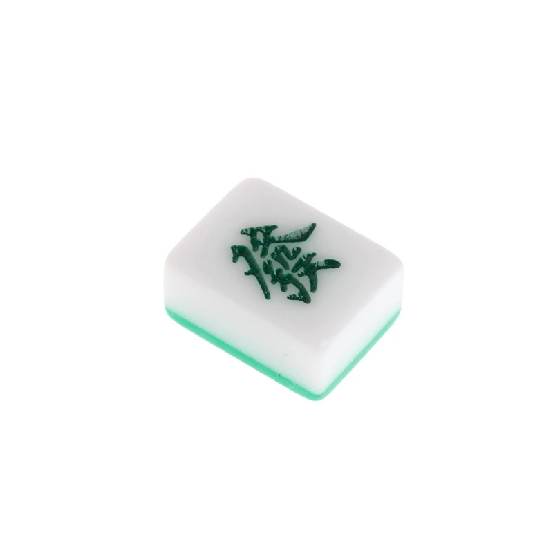 Портативный мини 144 Набор для игры в маджонг Mah jong настольная традиционная игра
