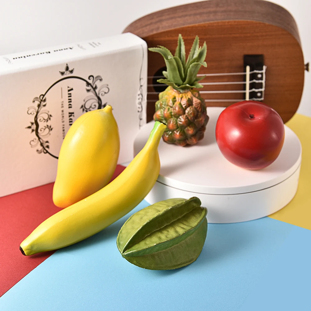 Музыкальный инструмент Orff, игровой фруктовый песок, молоток, рукопожатие, яблоко, манго, банан, сосна, яблоко, карамбола в форме ритмического инструмента
