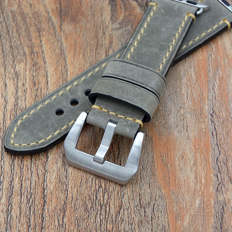 Ремешок из натуральной кожи для Apple Watch Band 44 мм 40 42 38 Series 4 3 2 1 iWatch|band bracelet|watch strap
