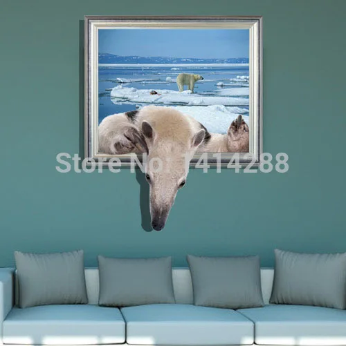 Новый отточить украшение для комнаты отеля 3D Трехмерные настенные наклейки