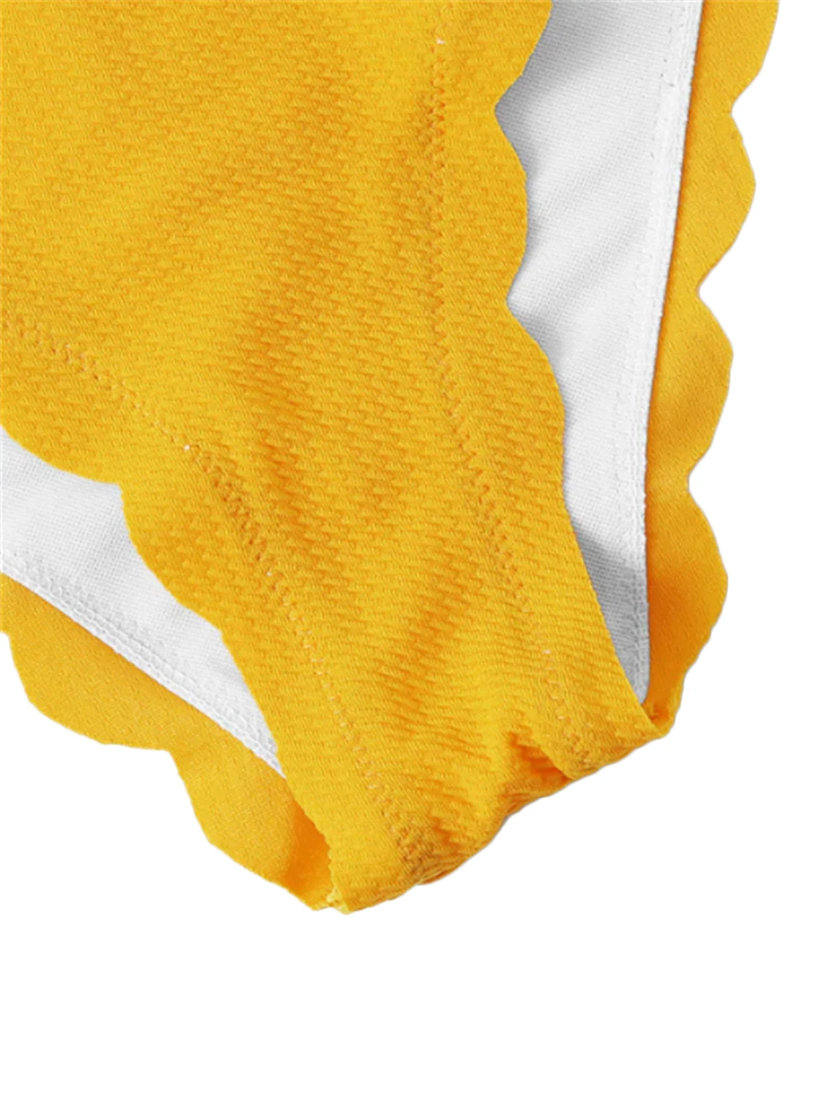 Однотонный сексуальный бандажный купальник с разрезом летний женский из двух