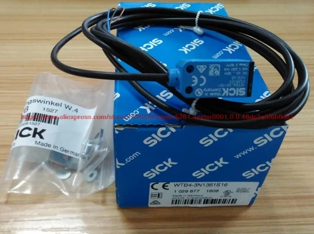 

Новинка 100%, оригинальный фотоэлектрический датчик включения WTB4-3N136 с монтажным кронштейном