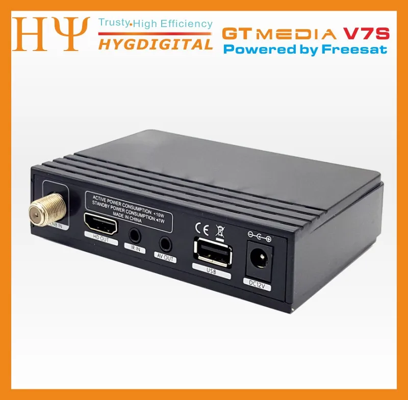 10 шт. GTMEDIA V7S Freesat V7s WIFI av кабель DVB S2 HD Youtube PowerVU CCaam Newcamd freesat v7s спутниковый