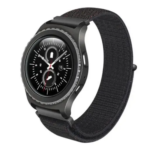 Браслет для Samsung galaxy watch active 42 46 Gear sport s2 s3 Neo Live zenwatch pebble time Ticwatch E/1/2/pro нейлоновый